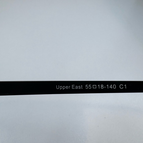 FRAMES ONLY - Eyebuydirect Upper East 55•18•140 Grey/Silver Eyeglasses unisex - Picture 10 of 12